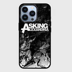 Чехол для iPhone 13 Pro Asking Alexandria black graphite, цвет: 3D-черный