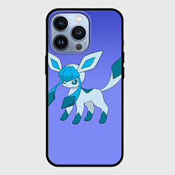Чехол для iPhone 13 Pro Glaceon Pokemon, цвет: 3D-черный