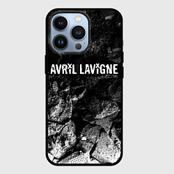 Чехол для iPhone 13 Pro Avril Lavigne black graphite, цвет: 3D-черный