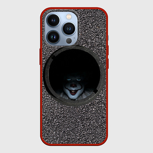 Чехол iPhone 13 Pro Оно в люке / 3D-Красный – фото 1