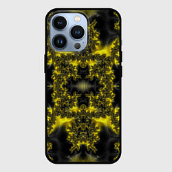 Чехол для iPhone 13 Pro Геометрические фракталы, цвет: 3D-черный