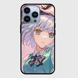 Чехол для iPhone 13 Pro Touhou Project Youmu Konpaku мило, цвет: 3D-черный