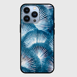 Чехол для iPhone 13 Pro Японский шибори абстракция, цвет: 3D-черный