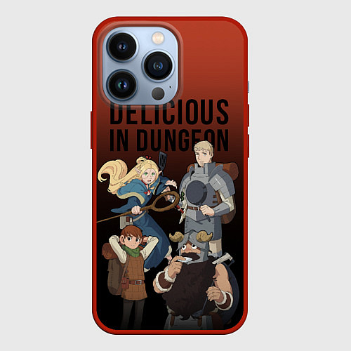Чехол iPhone 13 Pro Delicious in Dungeon / 3D-Красный – фото 1