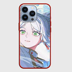 Чехол для iPhone 13 Pro Sousou no Frieren Фрирен beautiful smile, цвет: 3D-красный