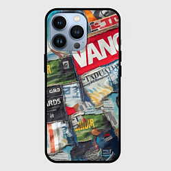 Чехол для iPhone 13 Pro Vanguard collage - ai art patchwork, цвет: 3D-черный