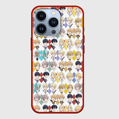 Чехол iPhone 13 Pro Королева со скальпелем / 3D-Красный – фото 1
