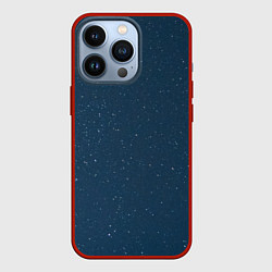 Чехол для iPhone 13 Pro Звездная россыпь, цвет: 3D-красный