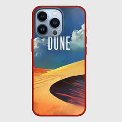 Чехол для iPhone 13 Pro Sands - Dune, цвет: 3D-красный