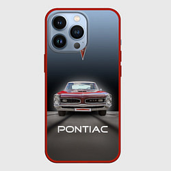 Чехол iPhone 13 Pro Американский масл-кар Pontiac GTO