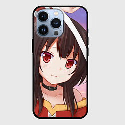 Чехол для iPhone 13 Pro Konosuba Мэгумин cute, цвет: 3D-черный