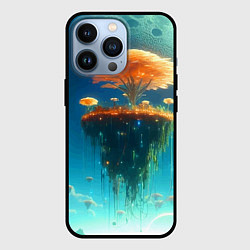Чехол для iPhone 13 Pro Сказочное космическое дерево - нейросеть, цвет: 3D-черный