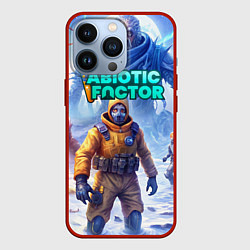 Чехол для iPhone 13 Pro Abiotic Factor ледяной ужас, цвет: 3D-красный