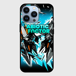 Чехол для iPhone 13 Pro Abiotic Factor лого яркий абстракт, цвет: 3D-черный