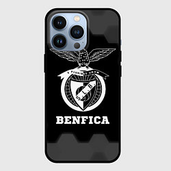 Чехол для iPhone 13 Pro Benfica sport на темном фоне, цвет: 3D-черный