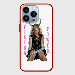Чехол для iPhone 13 Pro Viking Power Beyonce, цвет: 3D-красный
