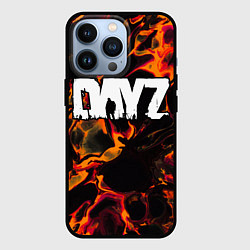 Чехол для iPhone 13 Pro DayZ red lava, цвет: 3D-черный