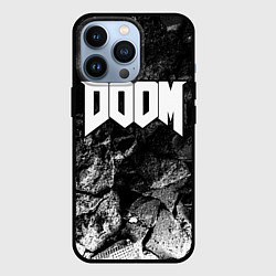 Чехол для iPhone 13 Pro Doom black graphite, цвет: 3D-черный