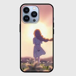 Чехол для iPhone 13 Pro Фламме в детстве, цвет: 3D-черный