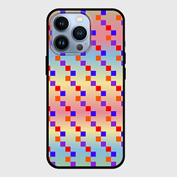 Чехол для iPhone 13 Pro Тетрис импровизированный, цвет: 3D-черный