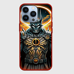 Чехол для iPhone 13 Pro Elden Ring black knight, цвет: 3D-красный