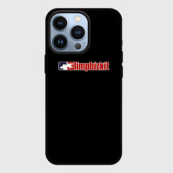 Чехол для iPhone 13 Pro Limp Bizkit logo rock, цвет: 3D-черный