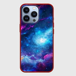 Чехол для iPhone 13 Pro Комета, цвет: 3D-красный