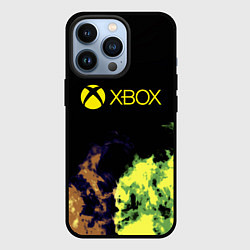 Чехол для iPhone 13 Pro Xbox game flame, цвет: 3D-черный