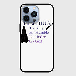 Чехол для iPhone 13 Pro Im a thug, цвет: 3D-черный