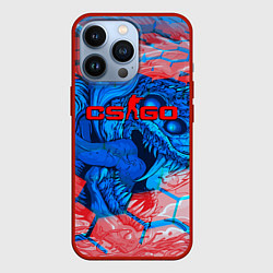 Чехол для iPhone 13 Pro Скоростной зверь скин кс го, цвет: 3D-красный