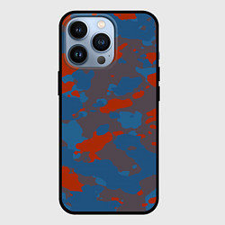 Чехол для iPhone 13 Pro Камуфляжная текстура стиль, цвет: 3D-черный