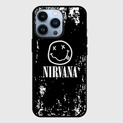 Чехол для iPhone 13 Pro Nirvana teddy, цвет: 3D-черный