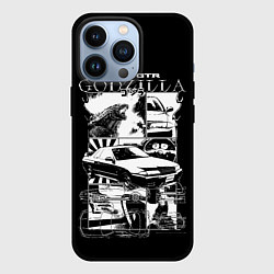 Чехол для iPhone 13 Pro Skyline GTR Godzilla, цвет: 3D-черный