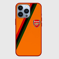 Чехол для iPhone 13 Pro Arsenal geometry steel, цвет: 3D-красный