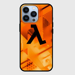 Чехол для iPhone 13 Pro Half life rusty steel, цвет: 3D-черный