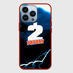 Чехол для iPhone 13 Pro Payday 2 storm, цвет: 3D-красный
