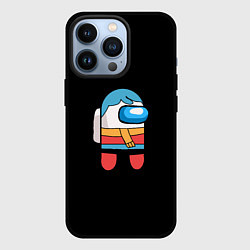 Чехол для iPhone 13 Pro Among us персонаж Hilda, цвет: 3D-черный
