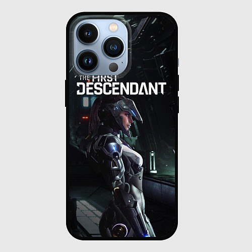 Чехол iPhone 13 Pro Game - The First Descendant / 3D-Черный – фото 1