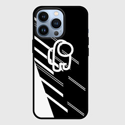 Чехол для iPhone 13 Pro Among us pattern sport, цвет: 3D-черный