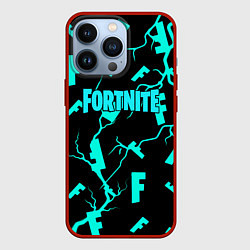 Чехол для iPhone 13 Pro Fortnite epic games, цвет: 3D-красный