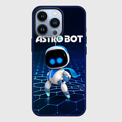 Чехол для iPhone 13 Pro Астро бот, цвет: 3D-тёмно-синий