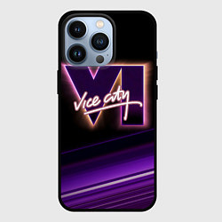 Чехол для iPhone 13 Pro GTA VI - Vice city, цвет: 3D-черный
