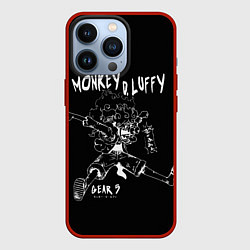 Чехол для iPhone 13 Pro Пятый гир Луффи - One Piece, цвет: 3D-красный