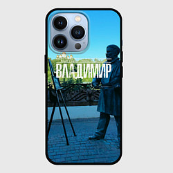 Чехол для iPhone 13 Pro Город Владимир, цвет: 3D-черный