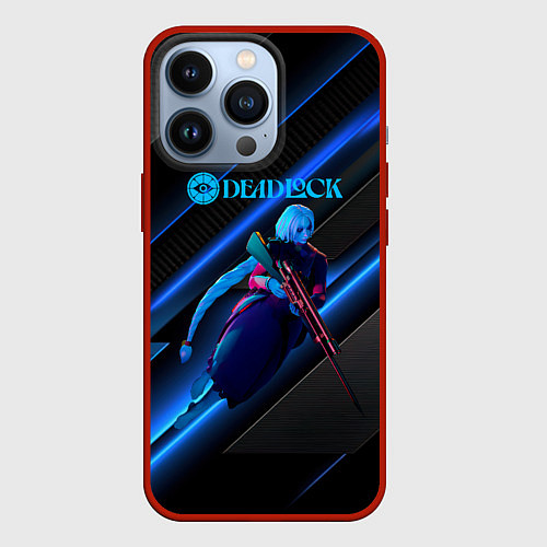 Чехол iPhone 13 Pro Виндикта Deadlock / 3D-Красный – фото 1
