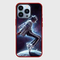 Чехол iPhone 13 Pro Michael Jackson on the moon