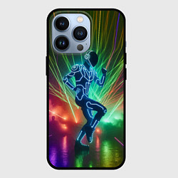 Чехол для iPhone 13 Pro Neon cyber dance - ai art fantasy, цвет: 3D-черный