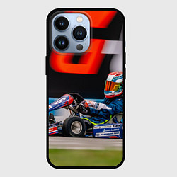 Чехол для iPhone 13 Pro Микро 2024 номер 16, цвет: 3D-черный