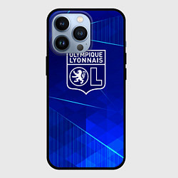 Чехол для iPhone 13 Pro Lyon blue poly, цвет: 3D-черный