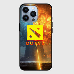 Чехол для iPhone 13 Pro DOTA 2 лес эльфов, цвет: 3D-черный